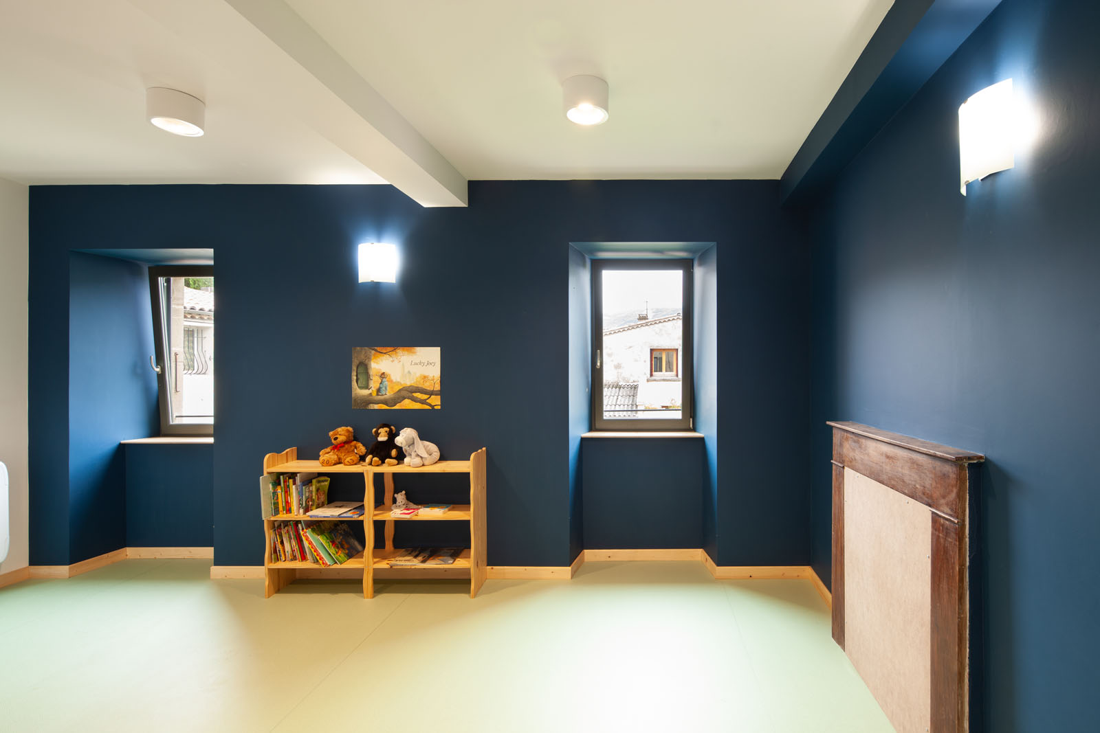 Étage de la crèche